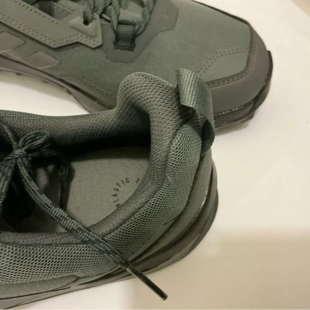 NWOB Adidas Terrex Dark Gray Trail Shoes size 11.5/46